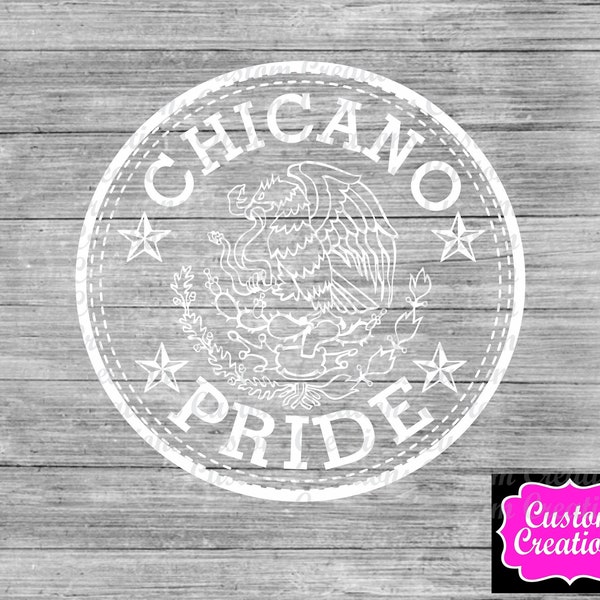 CHICANO PRIDE - png, svg, eps instant download, sublimation, digital file