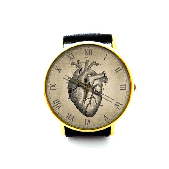 VTG Leather Heart Cutout Silver Watch Yves Saint Laurent YSL Heart Watch Silver Quartz Bangle  main image 4