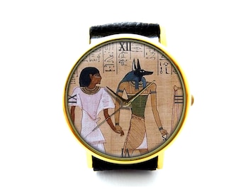 Met Museum (MMA) Egyptian Princess Beaded Quartz Watch Box Papers Working 2013 Vintage Metropolitan Museum of Art (MMA) Egyptian Princess  main image 4