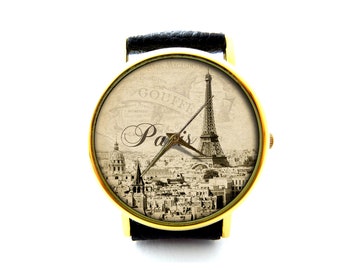 eiffel tower design watch