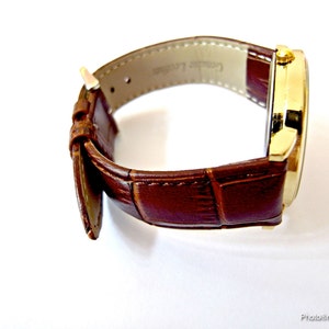 Van Gogh Leather Watch, Art watch, Unisex Watch, Ladies Watch, Mens Watch, Personalized Watch, Pattern 1 image 4