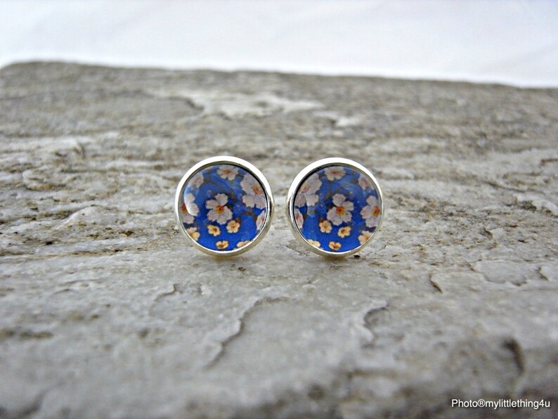 Antique Earrings Floral Stud Earrings Pattern 2 Floral Earrings Floral Images Earring Spring Jewelry Flower Earrings Silver Earrings