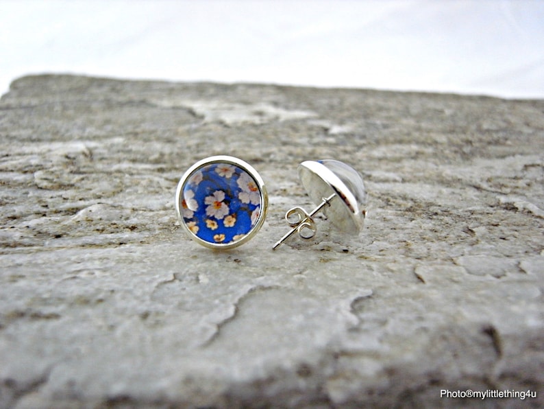 Antique Earrings Floral Stud Earrings Pattern 2 Floral Earrings Floral Images Earring Spring Jewelry Flower Earrings Silver Earrings