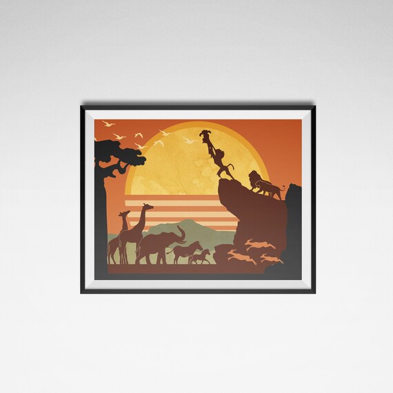 Free Free 323 Lion King Pride Rock Svg SVG PNG EPS DXF File