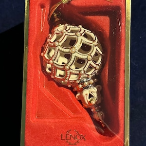 Vintage Retired Collectible Lenox Christmas Ornaments