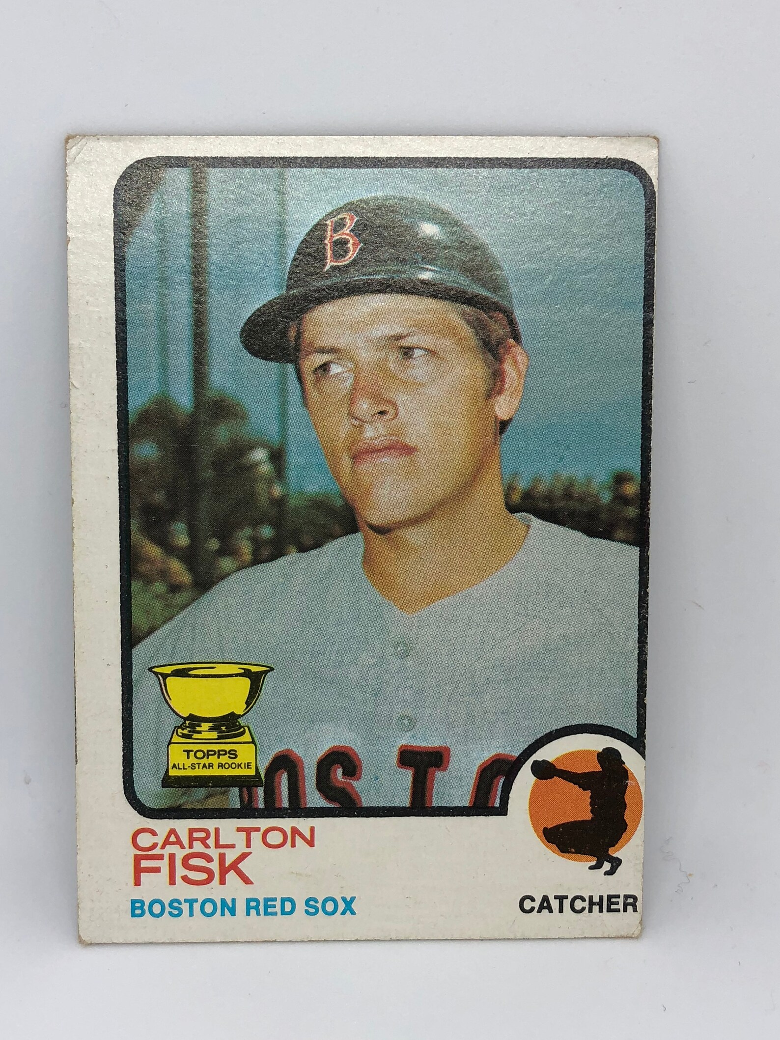 1973 Carlton Fisk Topps All Star Rookie Card 193 Etsy