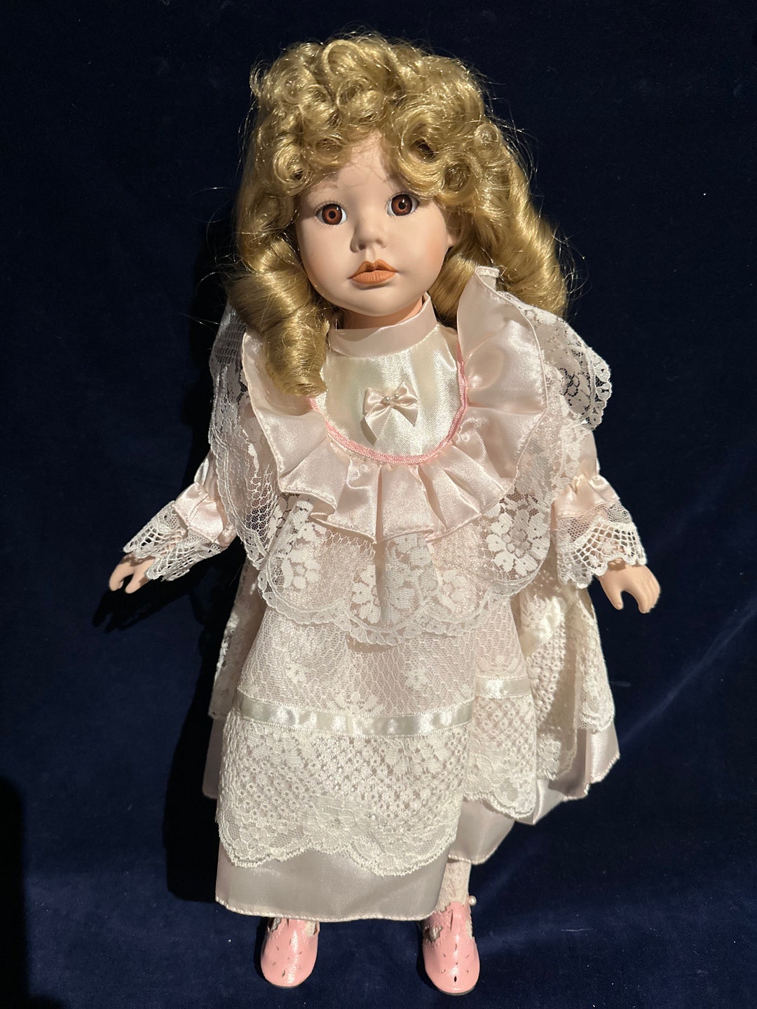 Vintage Fortunoff Collectible Porcelain Doll Etsy