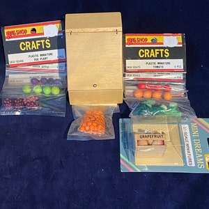 Vintage Doll House Miniature Fruits