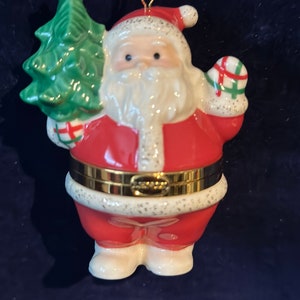 Vintage Lenox Retired Christmas Box Ornaments