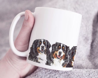 Bernese Mountain Dog Mug - Berner Gifts - Swiss Dog Lover - Cup from the Dog