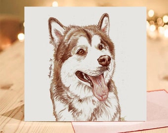 Malamute Kitchen Hand Towel