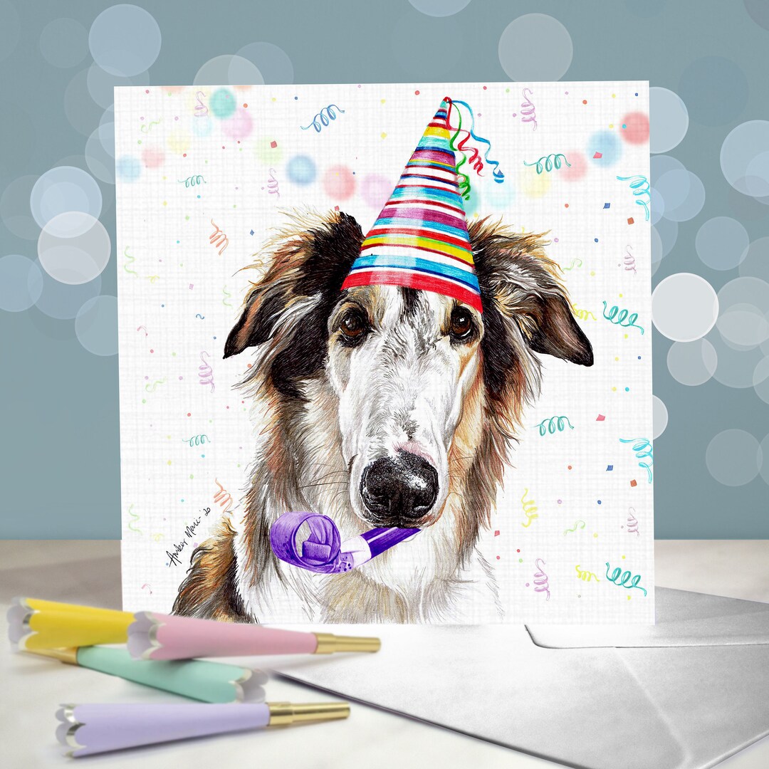Borzoi Greetings Card Variety of Birthday Cards Russian