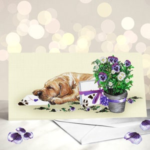 Labrador - Varietà di biglietti per la festa della mamma con cani Lab gialli e rossi - Biglietto di Pasqua per cani - Biglietto per mamma di cani - Regali per genitori di animali domestici - Biglietto per mamma di cani da caccia
