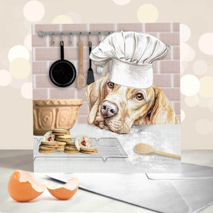 Tarjeta Vizsla húngara - Variedad de tarjetas del Día de las Madres de Perros - Tarjeta de Pascua para perros - Regalos para padres de mascotas - Hola primavera - Tarjeta de mamá de perro - Mamá de piel