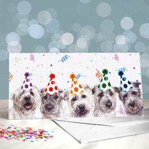 Glen of Imaal Terrier Birthday Greeting Card / Blank Inside / For Groomers, Vets and Breed Lovers