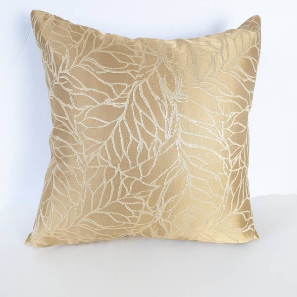 Metallic Gold Pillow - Etsy