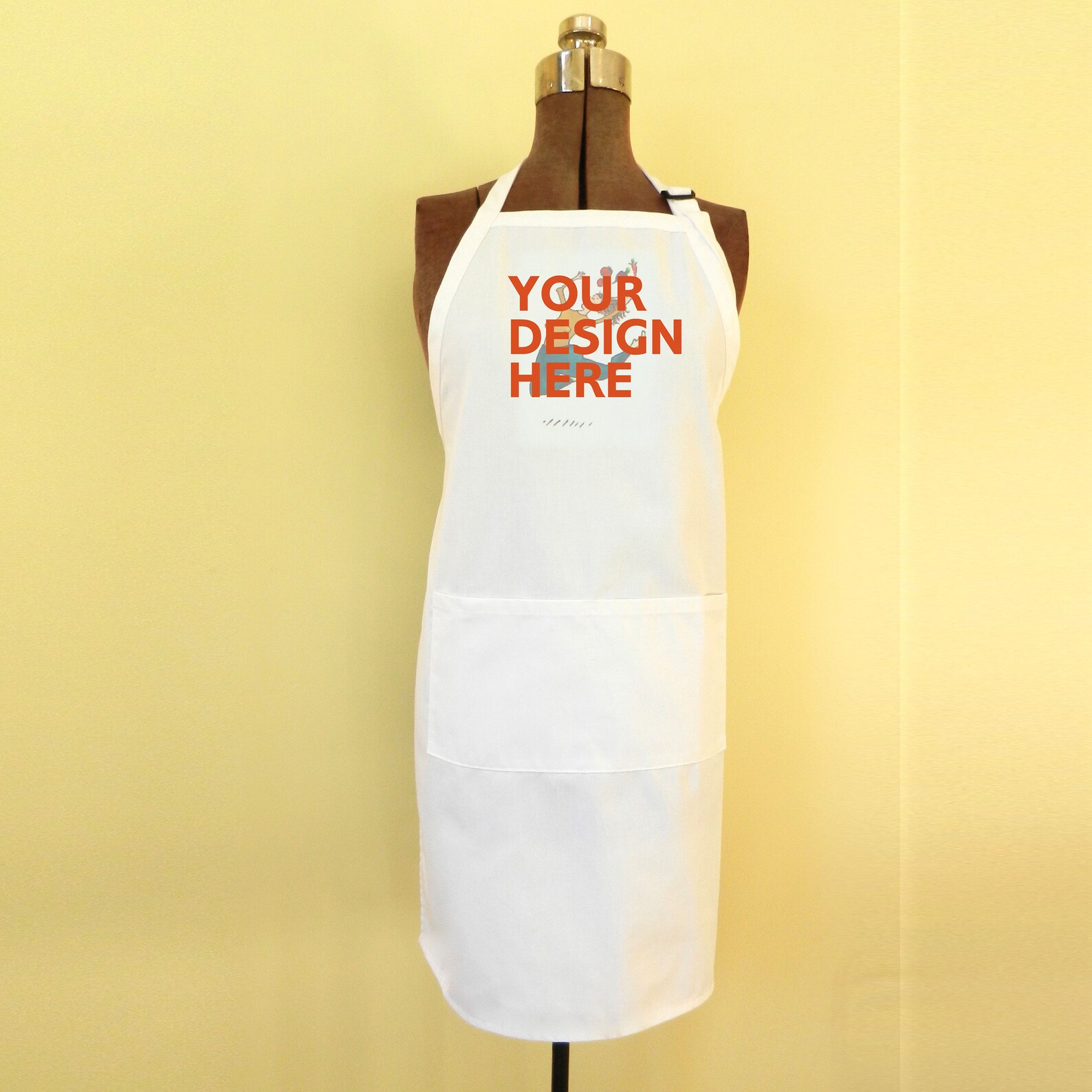 Custom Apron Premium Your Own Custom Design Personalized Etsy