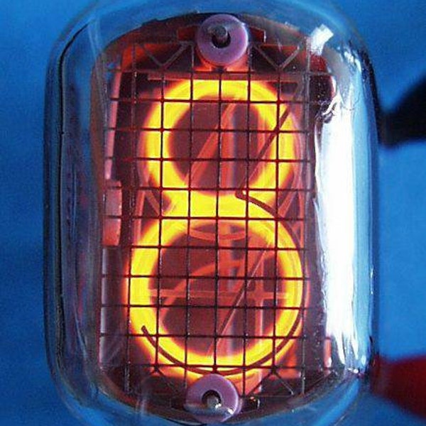 In12 replacement bulbs for front face mounted nixie tube clocks