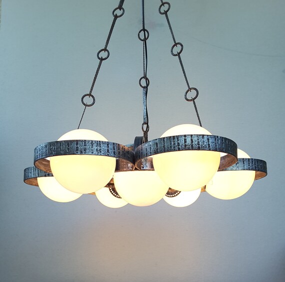 Custom Spanish Chandelier: Fine Art Hand Forged Iron Lighting Custom Spanish Chandelier: Fine Art Hand Forged Iron Lighting