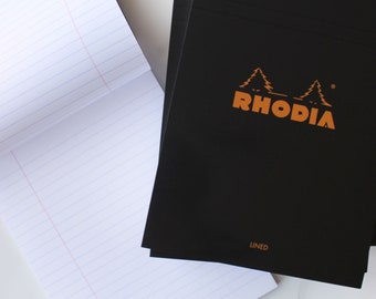 6x8 Rhodia Lined Notepad