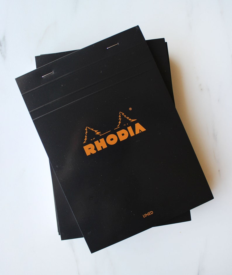 6x8 Rhodia Lined Notepad image 3