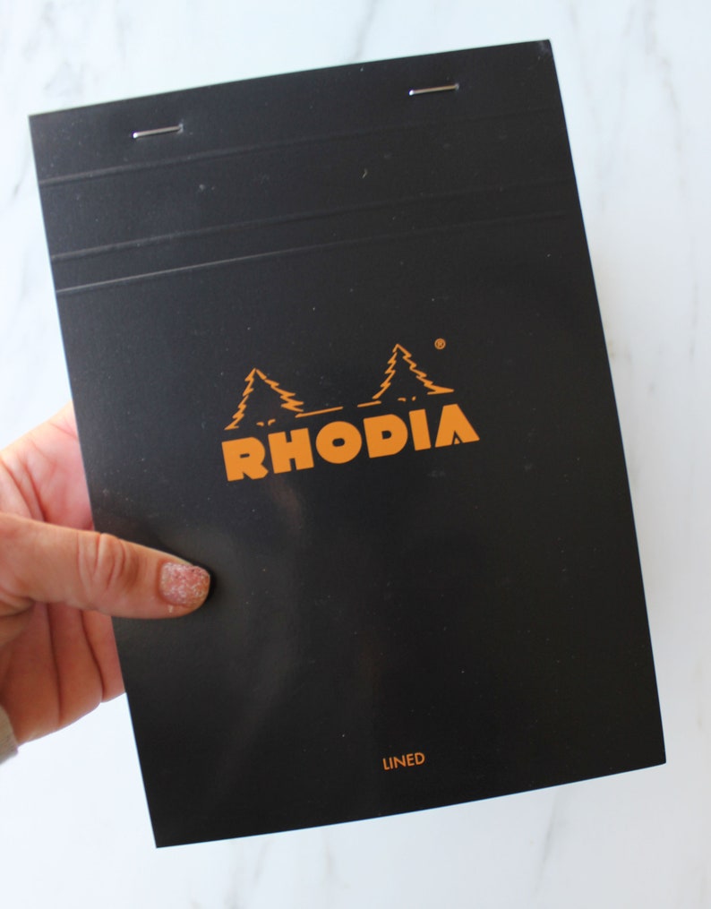 6x8 Rhodia Lined Notepad image 2