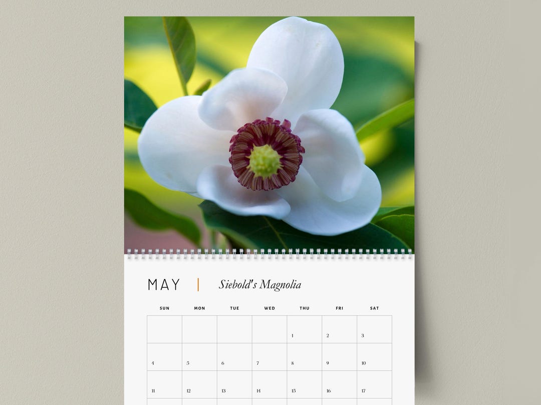 2025 Botanical Wall Calendar / for Gardening Grandma Plant Lovers Gift