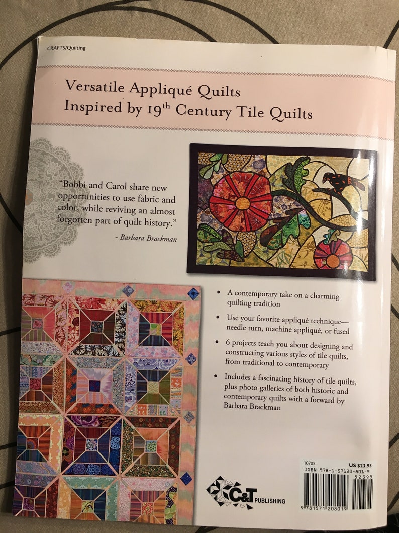 Tile Quilt Revival Book With Templates Jones Finley Image 0 1