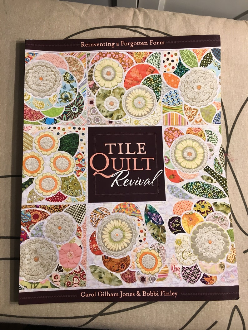 Tile Quilt Revival Book With Templates Jones Finley Image 0