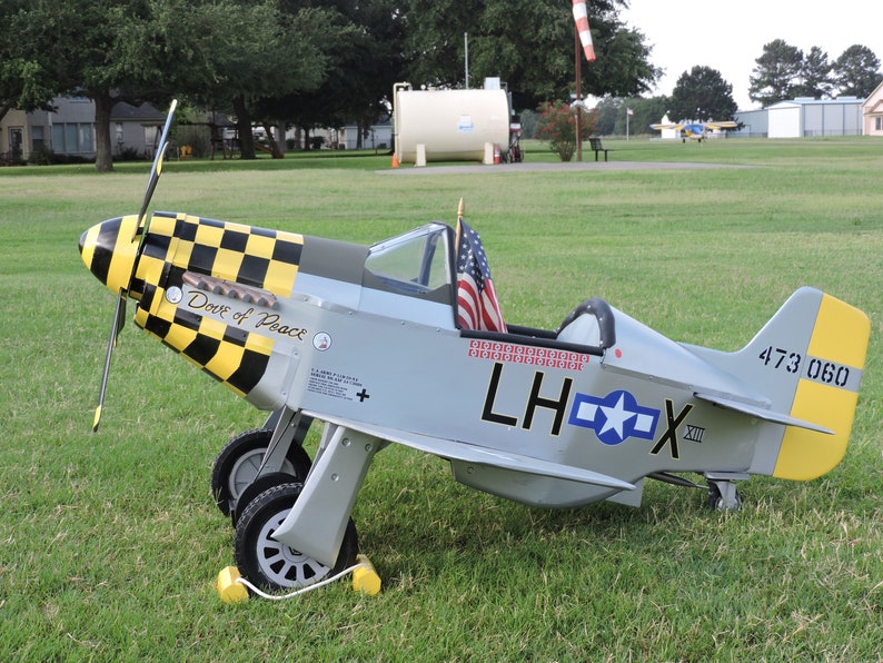 P51 P51 Mustang Pedal Airplane Plane Complete kit Etsy