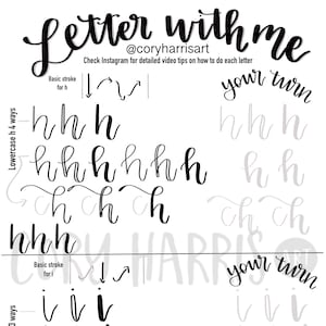 H-Q Lettering Guide