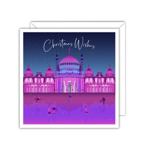 Brighton Pavilion Weihnachtskarte