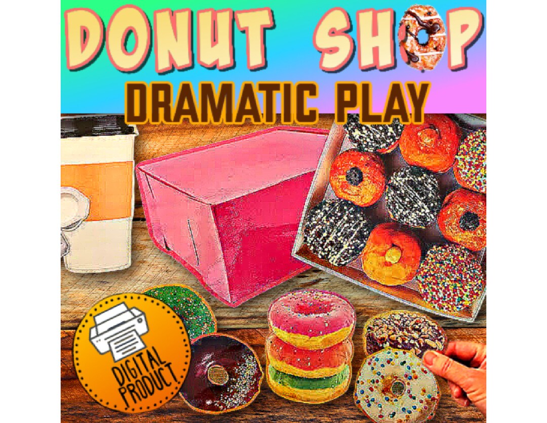 Dramatic Play Donut Shop Donut Dramatic Play Donut Activity Pretend