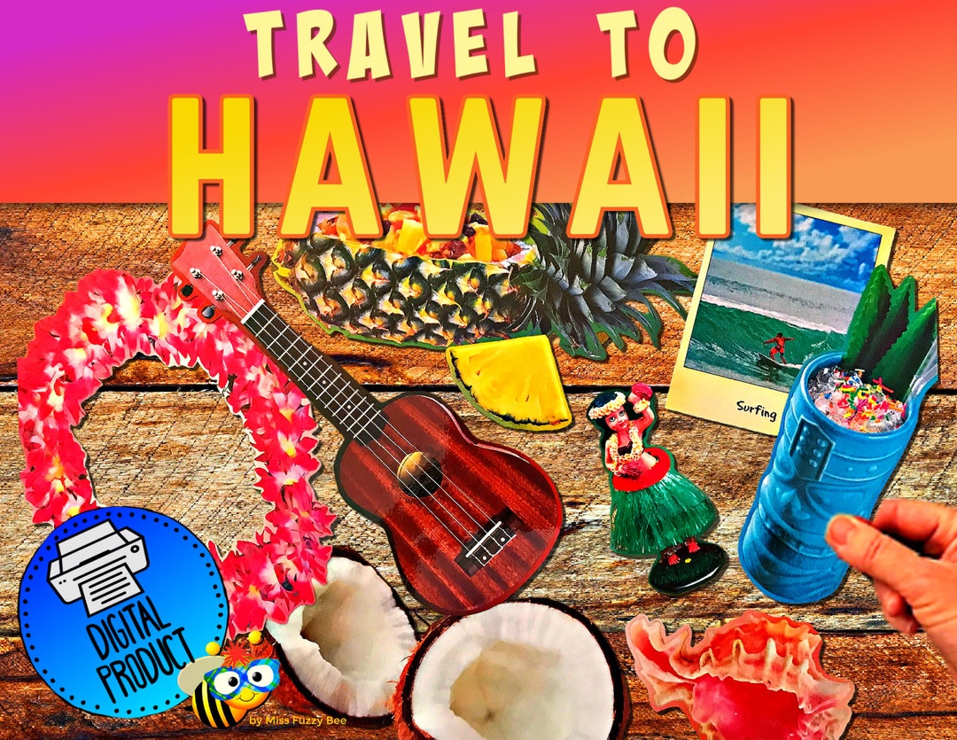 Dramatic Play Hawaii Travel to Hawaii Dramatic Play Hawaii Etsy
