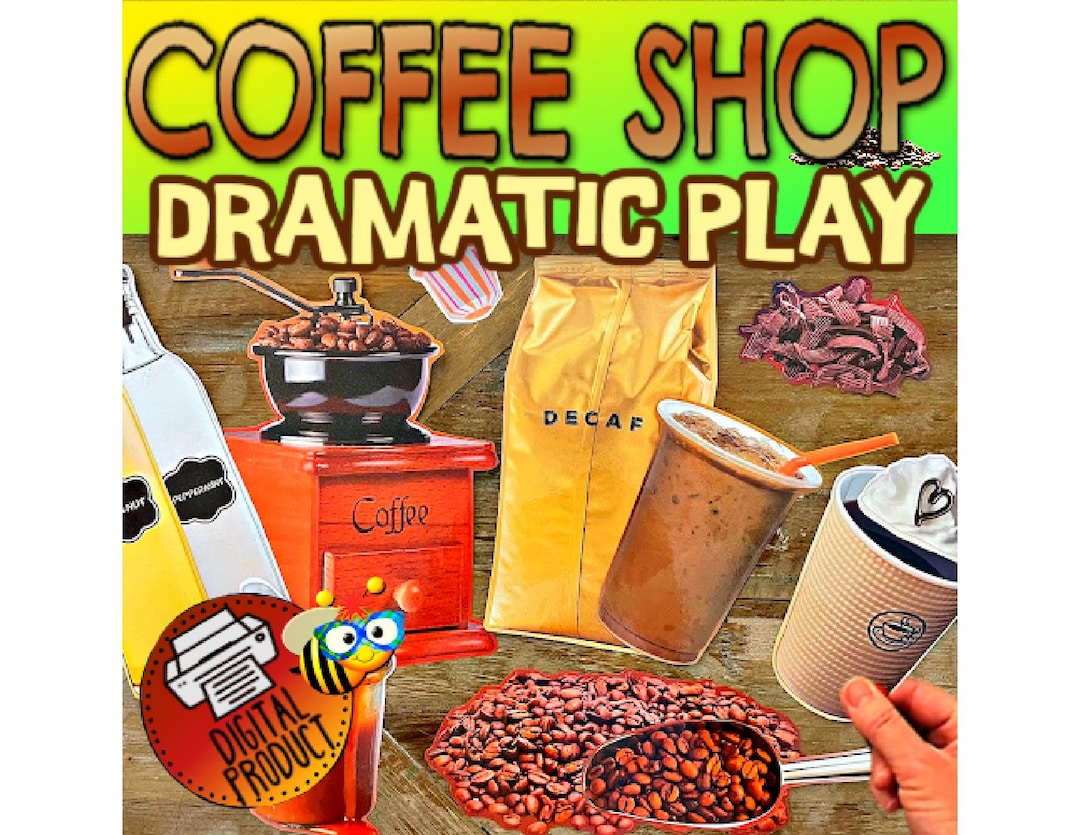 Coffee Shop Dramatic Play | Food Pretend Play | Prek Pretend Play ...