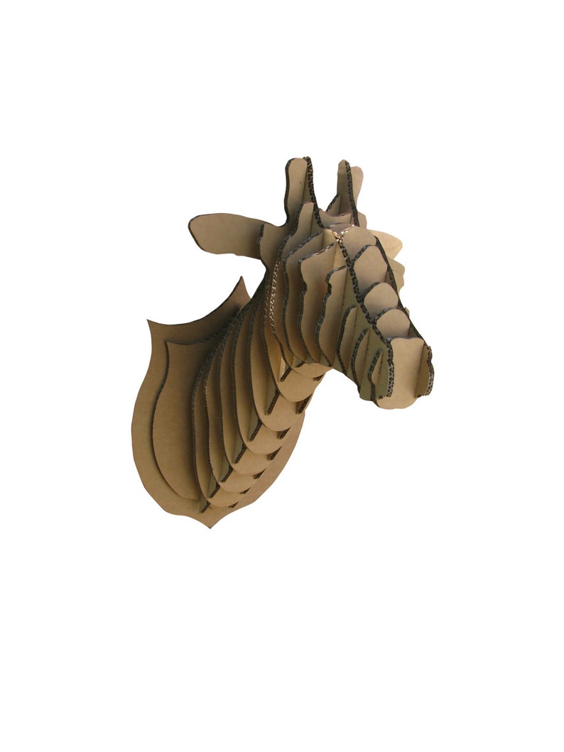 Elephant Rhino and Giraffe DIY 3D puzzle Minikit Africa Trophy