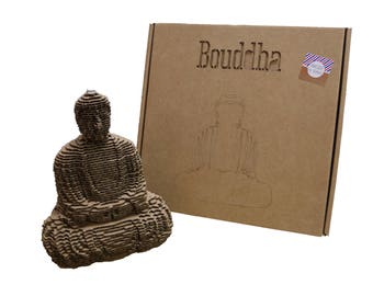 Laser cut buddha kit DIY 3D puzzle