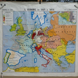 Carte scolaire Hatier de l'Europe // Mappemonde / Europe / Magic'Puce image 2