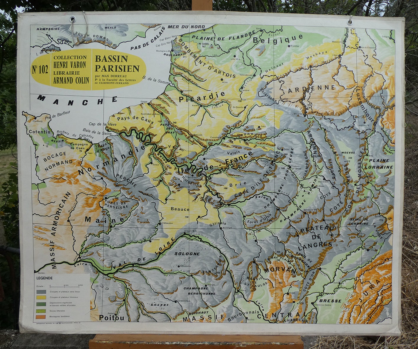 Oude schoolkaart Colin varon Parijs bekken Parijs N102 / Oude kaart  Frankrijk - Parijs / Wereldkaart Europa / Magic'Chip - Etsy België, image size:1417x1183