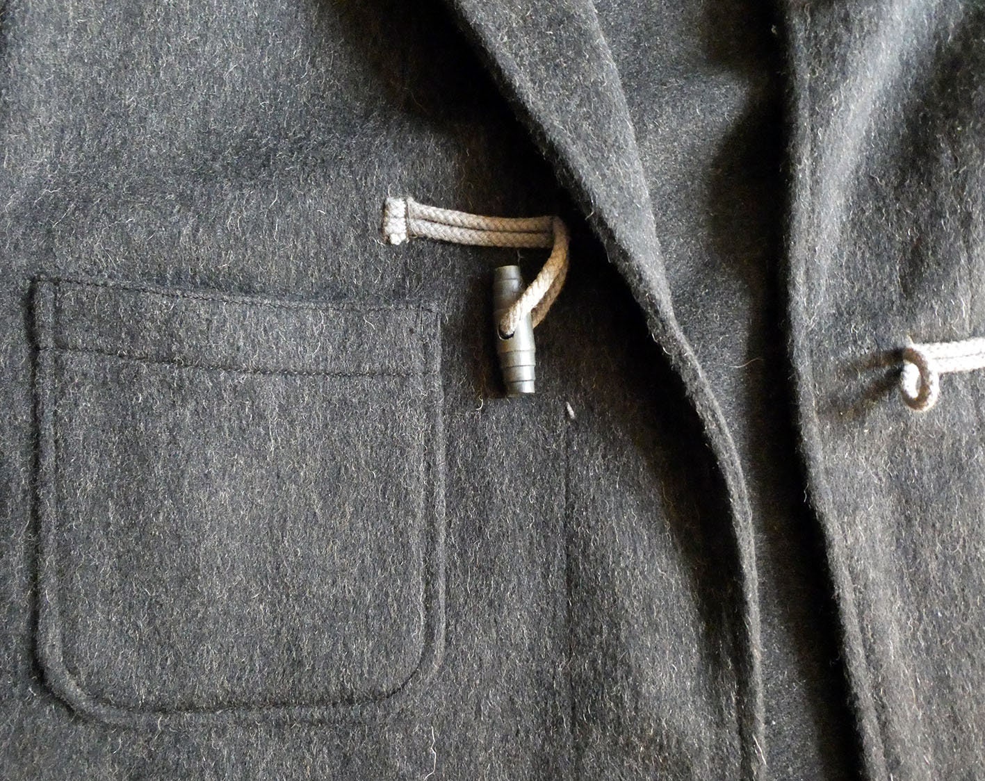VINTAGE 50's / Vintage Children's Duffle Coat / Winter Coat VINTAGE 50's / Vintage Children's Duffle Coat / Winter Coat