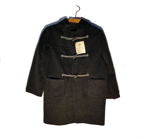 VINTAGE 50's / Vintage Children's Duffle Coat / Winter Coat VINTAGE 50's / Vintage Children's Duffle Coat / Winter Coat