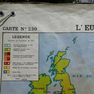 Carte scolaire Hatier de l'Europe // Mappemonde / Europe / Magic'Puce image 3