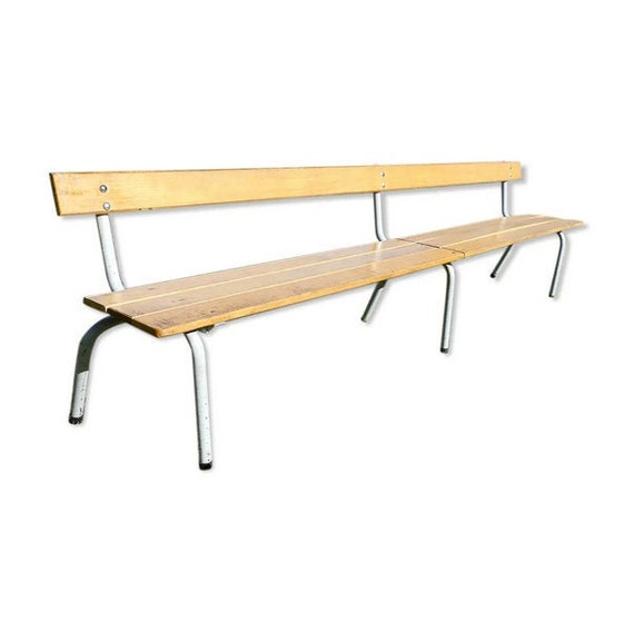 Vintage Kindergarten Bench Old Child Wooden Bench Made In Etsy