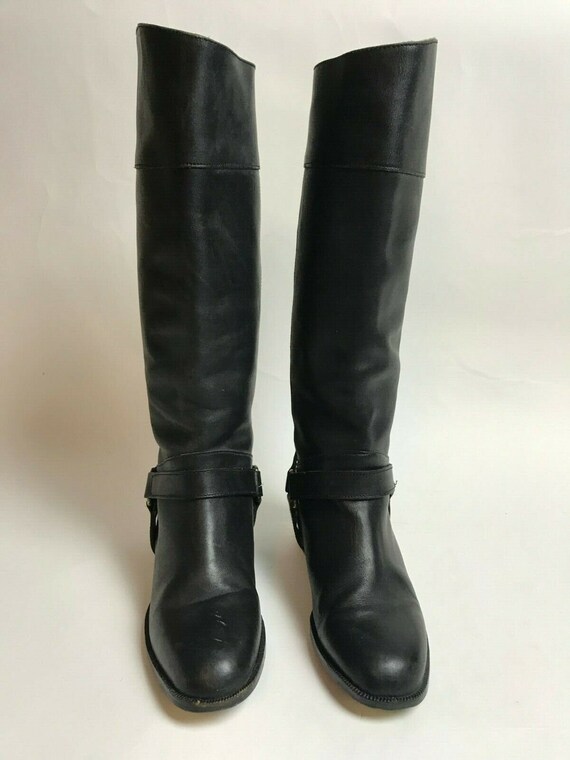 ladies leather riding boots