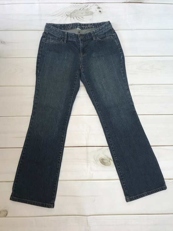 loft curvy bootcut jeans