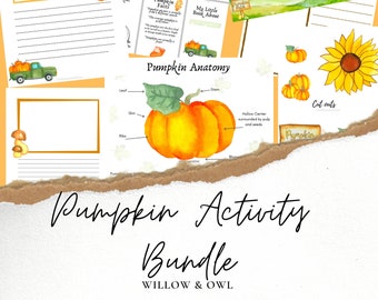 Pumpkin Activity Bundle with Fall Projects, STEM activities & More!