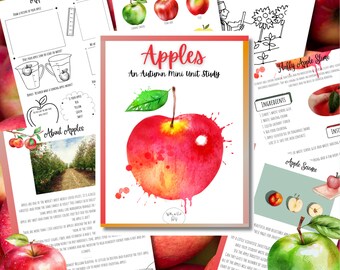 Manzanas: una mini unidad de estudio sobre el otoño