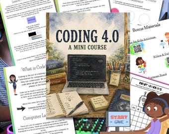 Programmieren für Kinder – Minikurs 4.0 mit Lektionen, Aktivitäten und Internetsicherheit