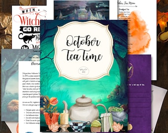 October {Spooky} Tea Time Bundle