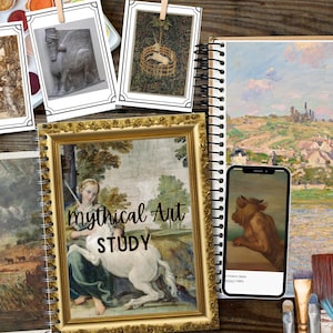 Mythical Art Study| Homeschool Art Unit Study | Art Appreciation for Kids